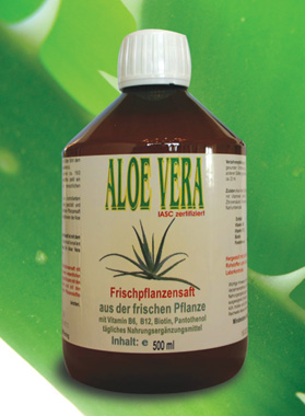 Aloe Vera Frischpflanzensaft 99,6%