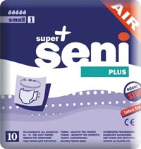 Super Seni Plus - Nachtwindeln - Größe S - 30 Stk. 