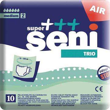 Super Seni Trio - hohe Saugstärke - Größe M - 10 Stk. 