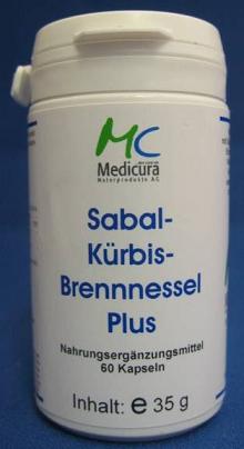 Sabal-Kürbis-Brennessel PLUS - 60 Kapseln
