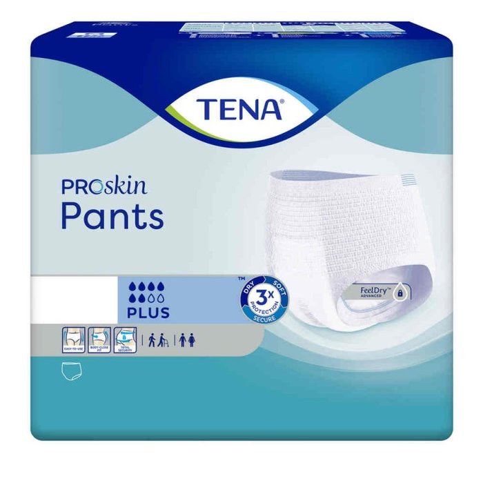 TENA Pants Plus XL Proskin - 4 x 12 Stück - Sonderangebot