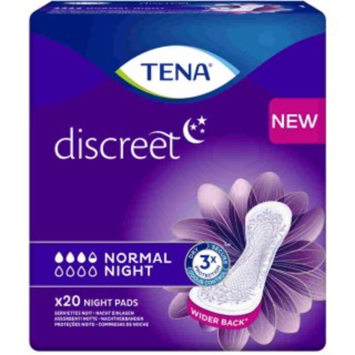TENA Discreet Normal Night (1x20 Stk) - für die Nacht