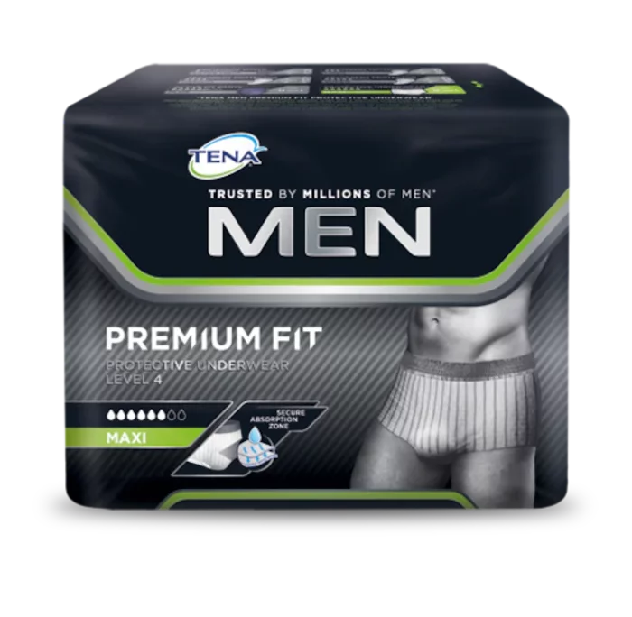 TENA MEN Level 4 Premium Fit Prot. Underwear - Medium - 12 Stk.