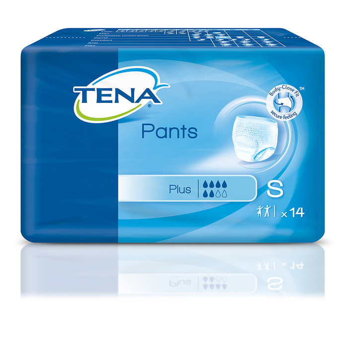 TENA Pants Plus S (small) / 4 x 14 Stück