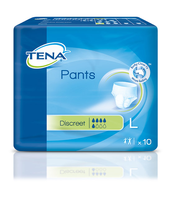 TENA Pants Discreet L (large) / 4 x 10 Stück