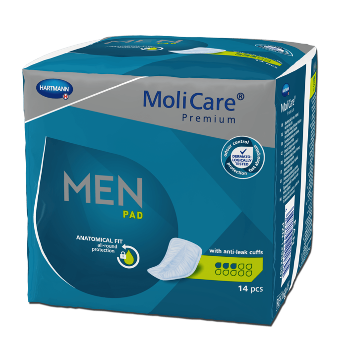 MoliCare Premium MEN PAD 3 Tropfen - 8 x 14 Stk.