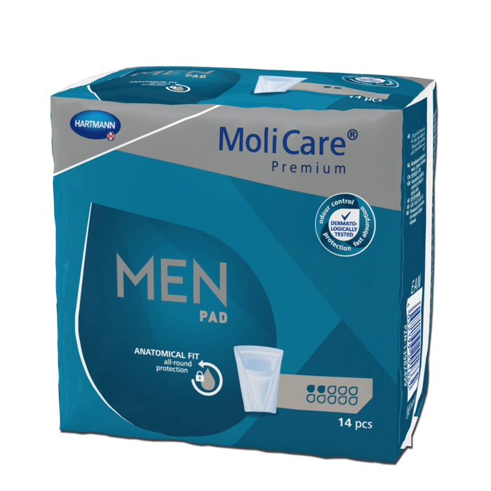 MoliCare Premium MEN PAD 2 Tropfen - 12 x 14 Stk.