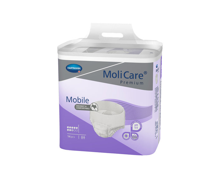 MoliCare Mobile SUPER Medium (8 Tropfen) - 4 x 14 Stk. - Aktionspreis