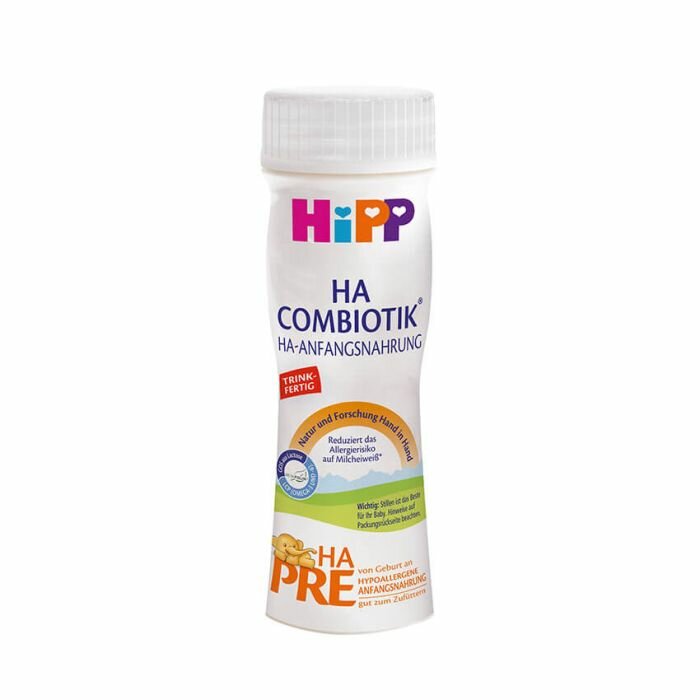 HiPP Milchnahrung Pre HA Combiotik® trinkfertig (1x200ml) Flasche