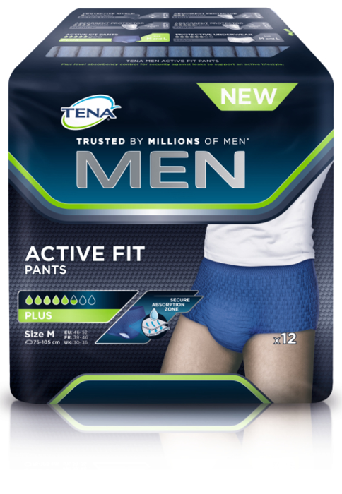 TENA MEN Active Fit Pants PLUS M - 1 x 12 Stk.