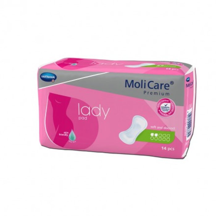 MoliCare Premium lady pad 2 Tropfen - 18 x 14 Stk.