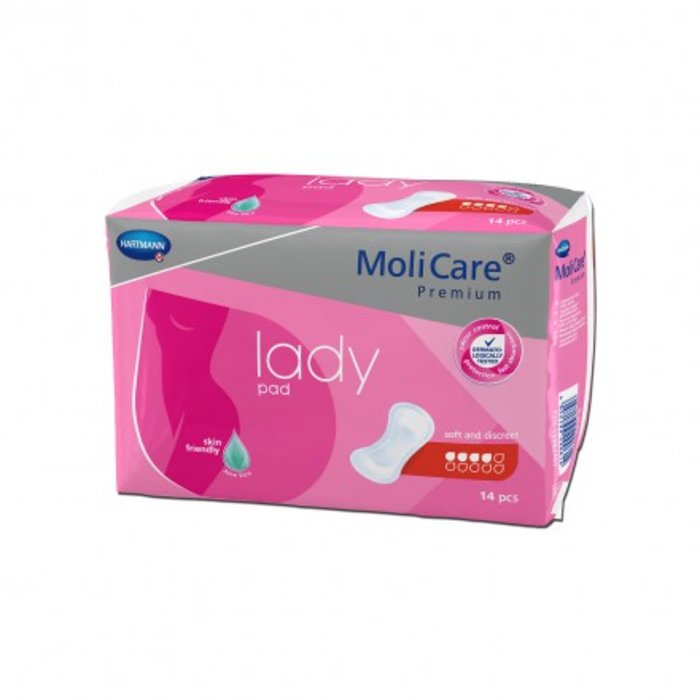 MoliCare Premium lady pad 4 Tropfen - 12 x 14 Stk.