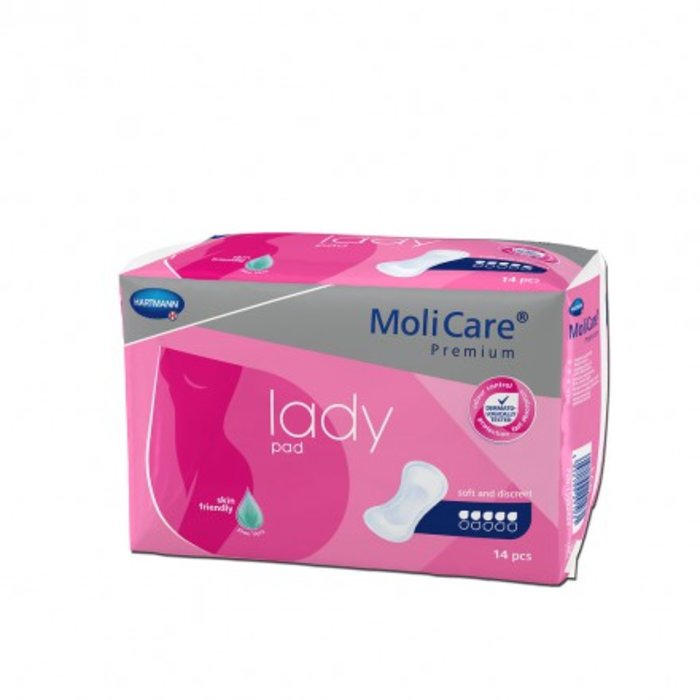 MoliCare Premium lady pad 5 Tropfen - 12 x 14 Stk.