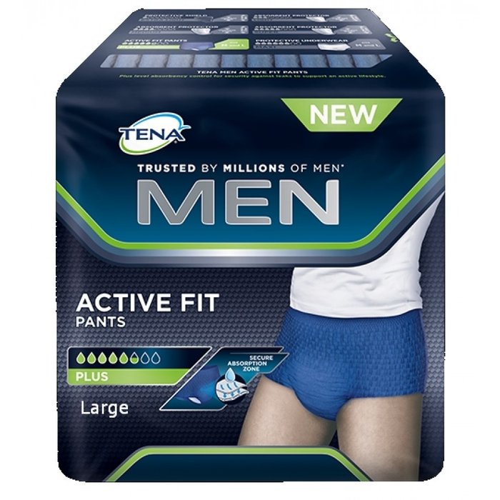 TENA MEN Active Fit Pants PLUS L - 4 x 10 Stk.