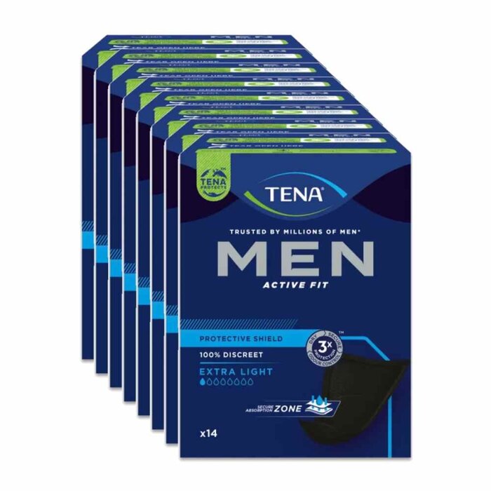 TENA Men Active Fit Level 0 Inkontinenz Einlagen 8 x 14 Stk.