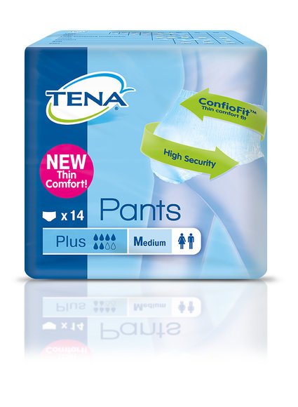 TENA Pants Plus M (medium) / 4 x 14 Stück
