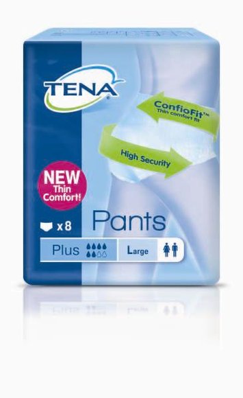 TENA Pants Plus L (large) / 4 x 8 Stück