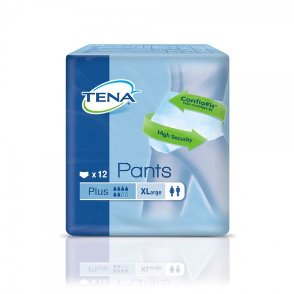 TENA Pants Plus XL (x-large) / 4 x 12 Stück