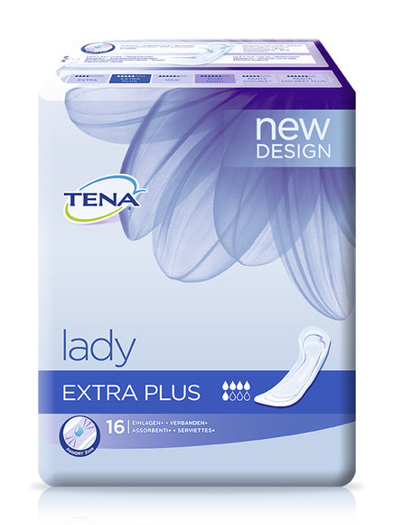 TENA Lady Extra Plus Discreet / 1 x 16 Stück