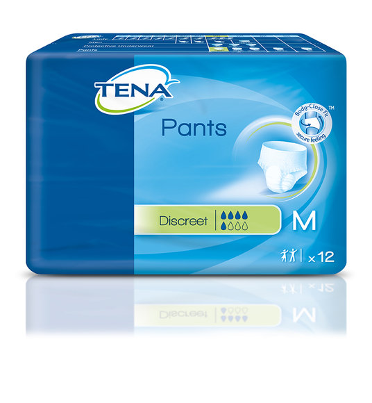 TENA Pants Discreet M (medium) / 8 x 12 Stück