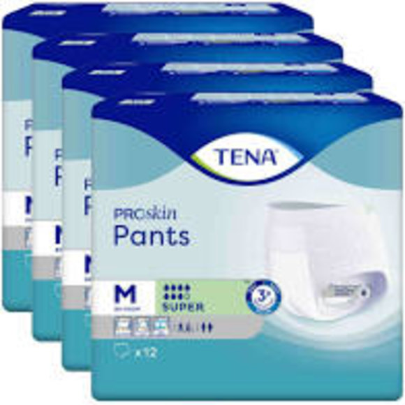TENA Pants ProSkin Super M ConfioFit (medium) / 4 x 12 Stück