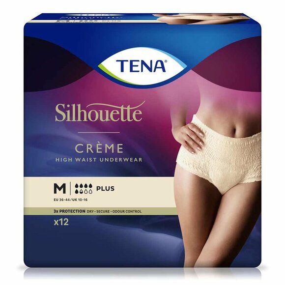 TENA Silhouette Plus Crème M - 1 x 12 ST