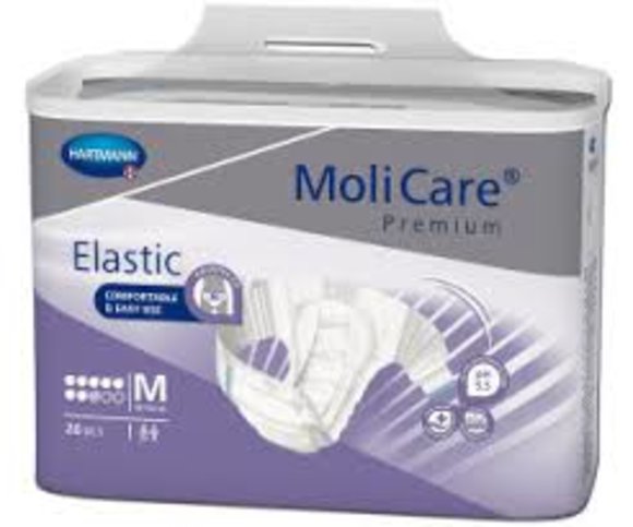 MoliCare Premium Elastic 8 Tropfen Gr. M - 3 x 26 Stk