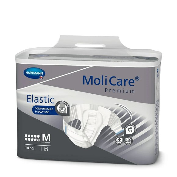 MoliCare Premium Elastic 10 Tropfen Gr. M - 1 x 14 Stk.
