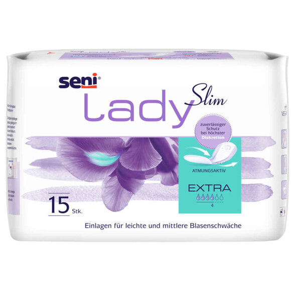 Seni Lady Extra - atmungsaktiv Inhalt: 15 Stück