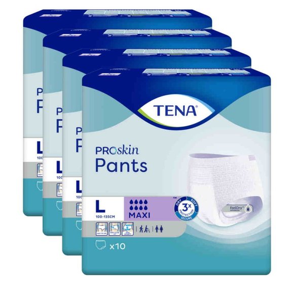 TENA Pants Maxi - Größe L - 4x10 Stk. - PZN 15822156