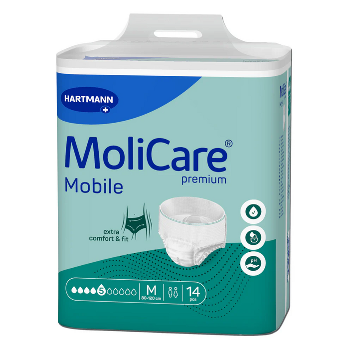 MoliCare Premium Mobile 5 Tropfen Gr. M (Medium) - 1 x 14 Stück