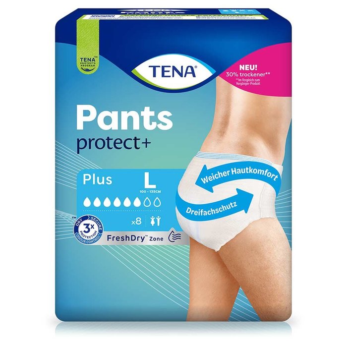 TENA Pants Plus L (large) / 8 Stück
