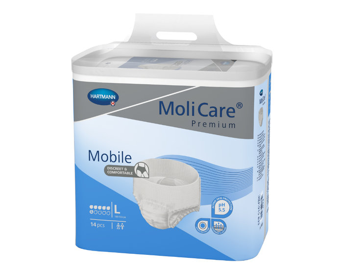 MoliCare Mobile 6 Tropfen Größe 3, L (Large) / 1 x 14 Stück