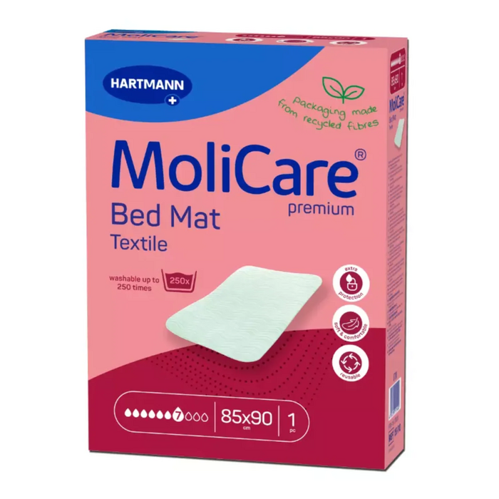 MoliCare Premium Bed Mat Textile 7 Tropfen - 1 Stück - Aktionspreis MoliCare Premium Bed Mat Textile 7 Tropfen - 1 Stück - Aktionspreis
