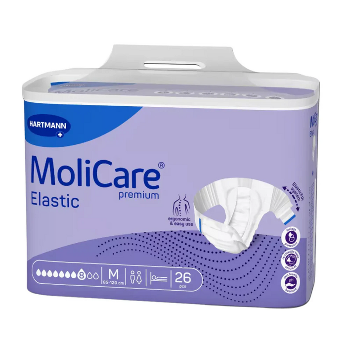 MoliCare Premium Elastic 8 Tropfen Gr. M - 1 x 26 Stk MoliCare Premium Elastic 8 Tropfen Gr. M - 1 x 26 Stk