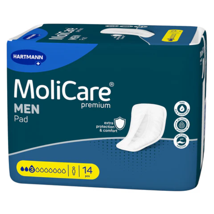 MoliCare Premium MEN PAD 3 Tropfen - 8 x 14 Stk.