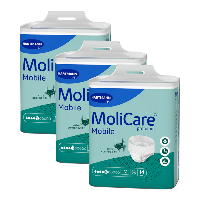 MoliCare Premium Mobile 5 Tropfen Gr. M (Medium) - 3 x 14 Stück