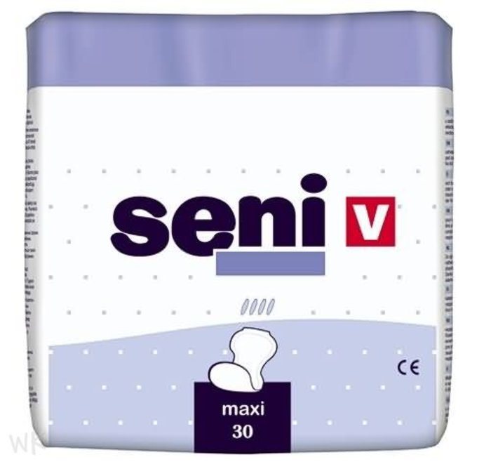 SENI V Maxi - atmungsaktive anatomisch geformte Vlieseinlagen 4 x 30 Stk