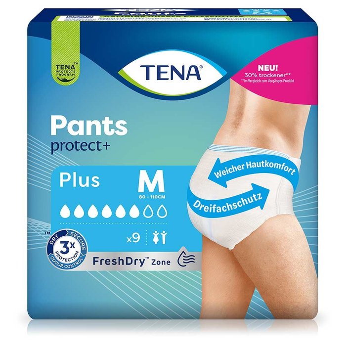 TENA Pants Plus Medium M / 4 x 9 Stück