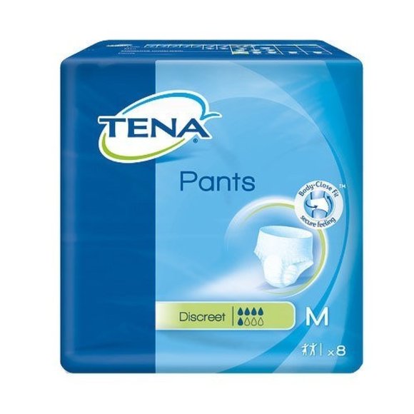 TENA Pants Discreet M (medium) / neue Packungsgröße 4 x 12 Stück