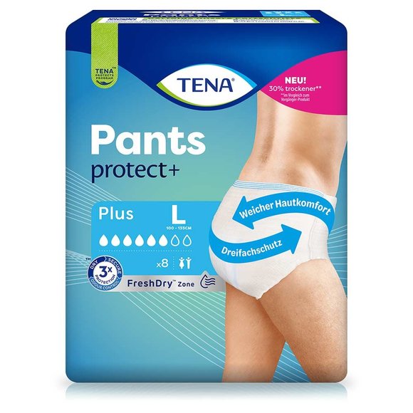 TENA Pants Plus L (large) / 8 Stück