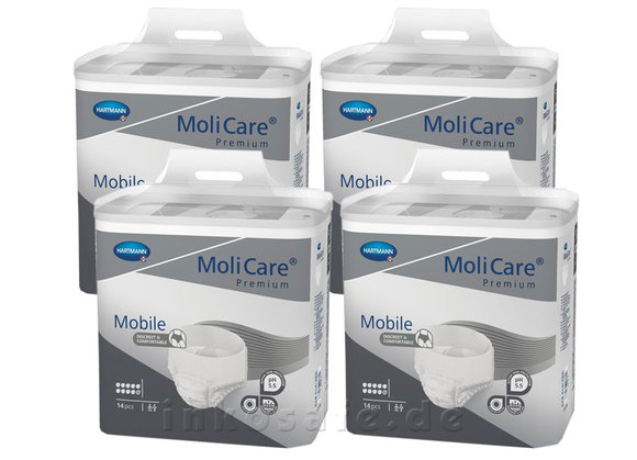 MoliCare Mobile Premium 10 Tropfen XL (Extra Large) - 4 x 14 Stk