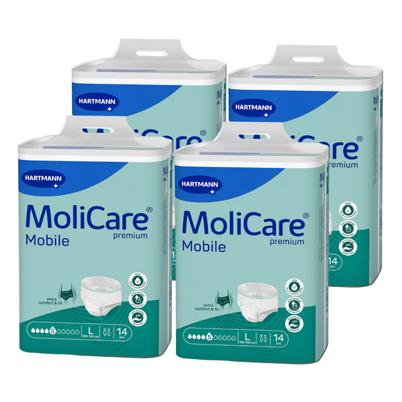 MoliCare Premium Mobile 5 Tropfen Gr. L (Large) - 1 x 14 Stk.