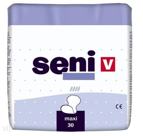 SENI V Maxi - atmungsaktive anatomisch geformte Vlieseinlagen 4 x 30 Stk