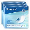 Attends® Soft 4 super Einlagen anatomisch, 3X46 St